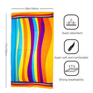 Cartoon Dolphin Fast Dry Beach Towel; Super Soft Sand Free Water Absorbent Micro Fiber Towel For Pool Cartoon Dolphin Fast Dry Beach Towel; Super Soft Sand Free Water Absorbent Micro Fiber Towel For Pool