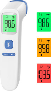 GoodBaby Digital No-Touch Thermometer for Adults, Kids and Baby, 2 in 1 Mode For Body Forehead and Room Object, Easy to use, Blue GoodBaby Digital No-Touch Thermometer for Adults, Kids and Baby, 2 in 1 Mode For Body Forehead and Room Object, Easy to use, Blue