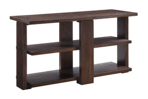 Niamey Sofa Table, Walnut Niamey Sofa Table, Walnut
