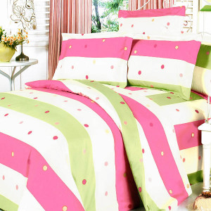 Blancho Bedding - [Colorful Life] 100% Cotton 4PC Sheet Set (Full Size)