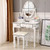 Makeup Vanity Dressing Table Desk Drawer Mirror Stool Set With 10 Led Lights Makeup Vanity Dressing Table Desk Drawer Mirror Stool Set With 10 Led Lights