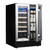 Wine Cooler Refrigerator - Dual Zone Built-in or Freestanding Fridge with Stainless Steel Tempered Glass Door and Temperature Memory Function Wine Cooler Refrigerator - Dual Zone Built-in or Freestanding Fridge with Stainless Steel Tempered Glass Door and Temperature Memory Function