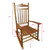 BALCONY PORCH ADULT ROCKING CHAIR OAK