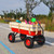 Outdoor station wagon all-terrain pull wooden railing pneumatic tire (red) Outdoor station wagon all-terrain pull wooden railing pneumatic tire (red)