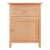 Winsome Eugene Accent Bed End Table, Natural Winsome Eugene Accent Bed End Table, Natural
