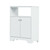 Bathroom Cabinet with Adjustable Shelves, Storage Cabinet for Home Kitchen, Freestanding Floor Cabinet Easy to Assemble