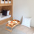 Bed Tray Table Breakfast Tray Bamboo Folding Bed Table Serving Snack Tray Desk with Handles Bed Tray Table Breakfast Tray Bamboo Folding Bed Table Serving Snack Tray Desk with Handles