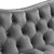 Luxury Crystal Feet Tufted 2P Sofa Luxury Crystal Feet Tufted 2P Sofa