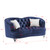 Luxury Crystal Feet Tufted 2P Sofa Luxury Crystal Feet Tufted 2P Sofa