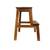 Acacia Wood Two Steps Stool Small Size Rectangle Top Best Ideas For Kitchen Living Room End Tables For Sofas Sub-stool for Living Room Bedside Strong Weight Capacity Upto 250 LBS
