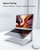 Laptop Stand; Computer Stand for Laptop; Aluminium Laptop Riser; Ergonomic Laptop Holder Compatible with MacBook Air Pro; Dell XPS; More 10-17 Inch Laptops Work from Home-Sliver Laptop Stand; Computer Stand for Laptop; Aluminium Laptop Riser; Ergonomic Laptop Holder Compatible with MacBook Air Pro; Dell XPS; More 10-17 Inch Laptops Work from Home-Sliver