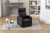Electric Recliner for the Elderly with Massage Therapy and Heat; Simple Pushback; Power Chair& Small Sofa Suitable for Living Room& Bed Room; with PU Leather Lustre; Black Electric Recliner for the Elderly with Massage Therapy and Heat; Simple Pushback; Power Chair& Small Sofa Suitable for Living Room& Bed Room; with PU Leather Lustre; Black