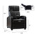 Electric Recliner for the Elderly with Massage Therapy and Heat; Simple Pushback; Power Chair& Small Sofa Suitable for Living Room& Bed Room; with PU Leather Lustre; Black Electric Recliner for the Elderly with Massage Therapy and Heat; Simple Pushback; Power Chair& Small Sofa Suitable for Living Room& Bed Room; with PU Leather Lustre; Black