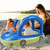 Baby Inflatable Pool Float Car Shaped Toddler Swimming Float Boat Pool Toy Infant Swim Ring Pool with Sun Protection Canopy for 1-3 Year-Old Kids Infant Toddlers Baby Inflatable Pool Float Car Shaped Toddler Swimming Float Boat Pool Toy Infant Swim Ring Pool with Sun Protection Canopy for 1-3 Year-Old Kids Infant Toddlers