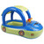 Baby Inflatable Pool Float Car Shaped Toddler Swimming Float Boat Pool Toy Infant Swim Ring Pool with Sun Protection Canopy for 1-3 Year-Old Kids Infant Toddlers Baby Inflatable Pool Float Car Shaped Toddler Swimming Float Boat Pool Toy Infant Swim Ring Pool with Sun Protection Canopy for 1-3 Year-Old Kids Infant Toddlers