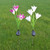 Lily Multi-Changing LED Lights - Solar Garden Stake Lights Lily Multi-Changing LED Lights - Solar Garden Stake Lights