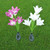 Lily Multi-Changing LED Lights - Solar Garden Stake Lights Lily Multi-Changing LED Lights - Solar Garden Stake Lights