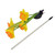 LED Daffodil Flower Stake Light Solar Energy Rechargeable for Outdoor Garden LED Daffodil Flower Stake Light Solar Energy Rechargeable for Outdoor Garden