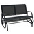 Swing Glider Chair 48 Inch Loveseat Rocker Lounge Backyard