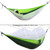 Double Camping Hammock with Mosquito Net Nylon Fabric Hammock for Beach, Traveling, Hiking, Mountain, Adventure, Outdoor Jungle