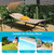 Patio Hanging Chaise Lounge Hammock Chair with Canopy Cushion Pillow and Storage Bag Patio Hanging Chaise Lounge Hammock Chair with Canopy Cushion Pillow and Storage Bag