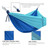 1pc Outdoor Camping Hammock; Portable Nylon Parachute Hammock 106*55in 1pc Outdoor Camping Hammock; Portable Nylon Parachute Hammock 106*55in