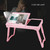 Foldable Laptop Table Bed Notebook Desk with Cooling Fan Mouse Board LED light 4 xUSB Ports Breakfast Snacking Tray Foldable Laptop Table Bed Notebook Desk with Cooling Fan Mouse Board LED light 4 xUSB Ports Breakfast Snacking Tray