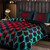 3pcs Y2K Stereoscopic Dense Holes Pattern Bedding Set; Colorful Duvet Cover Set (Without Quilt) 3pcs Y2K Stereoscopic Dense Holes Pattern Bedding Set; Colorful Duvet Cover Set (Without Quilt)