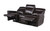 Luxury Power Reclining Sofa Recliner in Dark Brown Top-Grain Leather - Ultimate Comfort with Power Leg Rest and Articulating Headrest - Elegant and Relaxing Furniture for Living Room or Home Theater Luxury Power Reclining Sofa Recliner in Dark Brown Top-Grain Leather - Ultimate Comfort with Power Leg Rest and Articulating Headrest - Elegant and Relaxing Furniture for Living Room or Home Theater