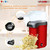 Popcorn Machine Hot Air Electric Popper No Oil, Red