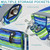 2 Pack 5-Position Outdoor Folding Backpack Beach Table Chair Reclining Chair Set 2 Pack 5-Position Outdoor Folding Backpack Beach Table Chair Reclining Chair Set