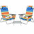 2 Pack 5-Position Outdoor Folding Backpack Beach Table Chair Reclining Chair Set 2 Pack 5-Position Outdoor Folding Backpack Beach Table Chair Reclining Chair Set