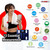 5 Core Smart Digital Bathroom Weighing Scale with Body Fat and Water Weight for People; Bluetooth BMI Electronic Body Analyzer Machine; 400 lbs.5 Core 5 Core Smart Digital Bathroom Weighing Scale with Body Fat and Water Weight for People; Bluetooth BMI Electronic Body Analyzer Machine; 400 lbs.5 Core