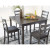 Signature Design by Ashley Casual Bridson Counter Height Dining Table and Bar Stools (Set of 5) Gray Signature Design by Ashley Casual Bridson Counter Height Dining Table and Bar Stools (Set of 5) Gray