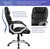 Homall Office Computer Desk Chair, High Back Ergonomic, PU Leather, Adjustable Height Swivel Task Chair with Padded Armrests and Lumbar Support, Black Homall Office Computer Desk Chair, High Back Ergonomic, PU Leather, Adjustable Height Swivel Task Chair with Padded Armrests and Lumbar Support, Black