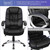 Homall Office Computer Desk Chair, High Back Ergonomic, PU Leather, Adjustable Height Swivel Task Chair with Padded Armrests and Lumbar Support, Black Homall Office Computer Desk Chair, High Back Ergonomic, PU Leather, Adjustable Height Swivel Task Chair with Padded Armrests and Lumbar Support, Black