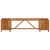 Garden Bench with 2 Planters 59.1"x11.8"x15.7" Solid Acacia Wood Garden Bench with 2 Planters 59.1"x11.8"x15.7" Solid Acacia Wood