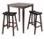 3-Pc Inglewood High/Pub Dining Table with Cushioned Saddle Stool 3-Pc Inglewood High/Pub Dining Table with Cushioned Saddle Stool