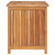 Garden Storage Box 35.4"x19.7"x22.8" Solid Teak Wood