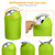 Bathroom Accessories Set 6 Pcs Bathroom Set Ensemble Complete Soap Dispenser Toothbrush Holder Green Bathroom Accessories Set 6 Pcs Bathroom Set Ensemble Complete Soap Dispenser Toothbrush Holder Green