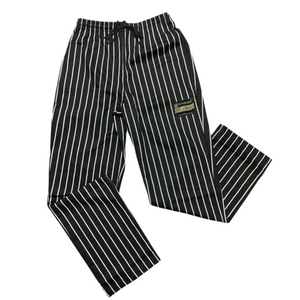 Chef Regalia, Relaxed Fit Chef Pants. 65/35 Poly/Cotton . Small Size. Chalkstripe/EACH