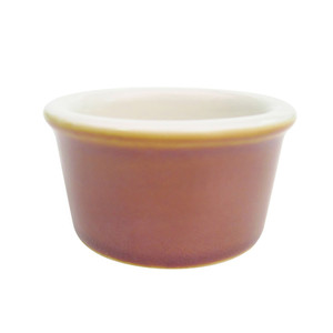 Porcelain Ramekin Brown/AW 5oz 3 3/8" - 4dz/case