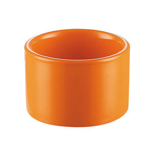 Porcelain Straight Ramekin Tangerine 5oz 3" - 2dz/case