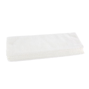 Cloth Microfiber 6-PC 16x16" White, 10pk/cs