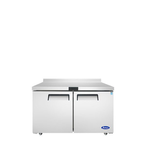 Worktop Refrigerator with Backsplash 48"