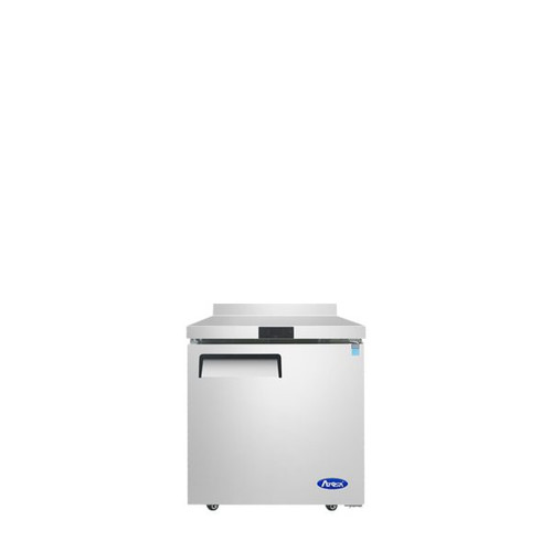 Worktop Refrigerator with Backsplash 27"