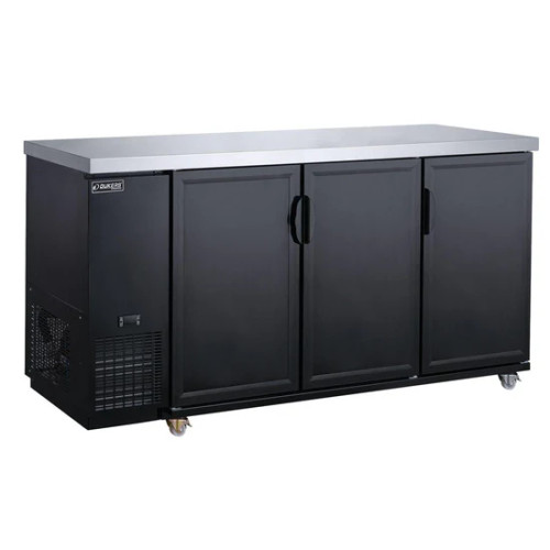 3-Door Bar and Beverage Cooler 73" (Solid Doors)