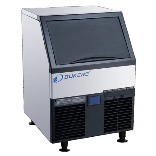 Commercial Ice Machine with 40 lb Storage Bin – 156 lb Daily Production
