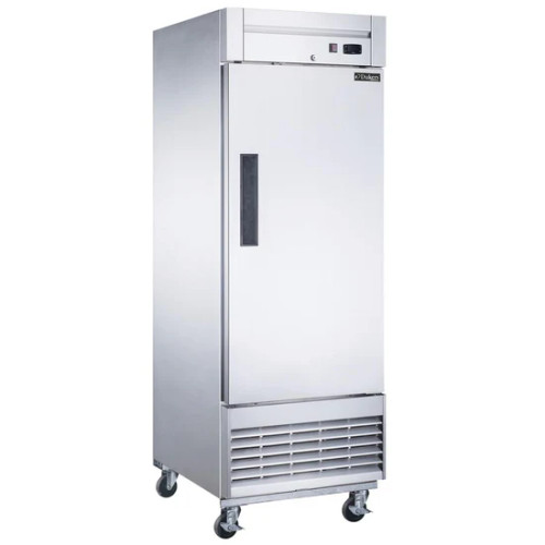 28" Single Door Commercial Refrigerator in Stainless Steel