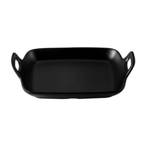 Serving Platter – Matte Black Melamine, 36/Case